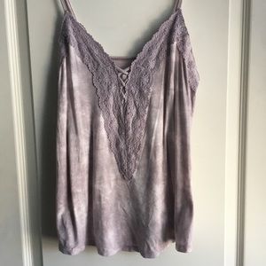 American Eagle Soft & Sexy Lace-Up Tank
